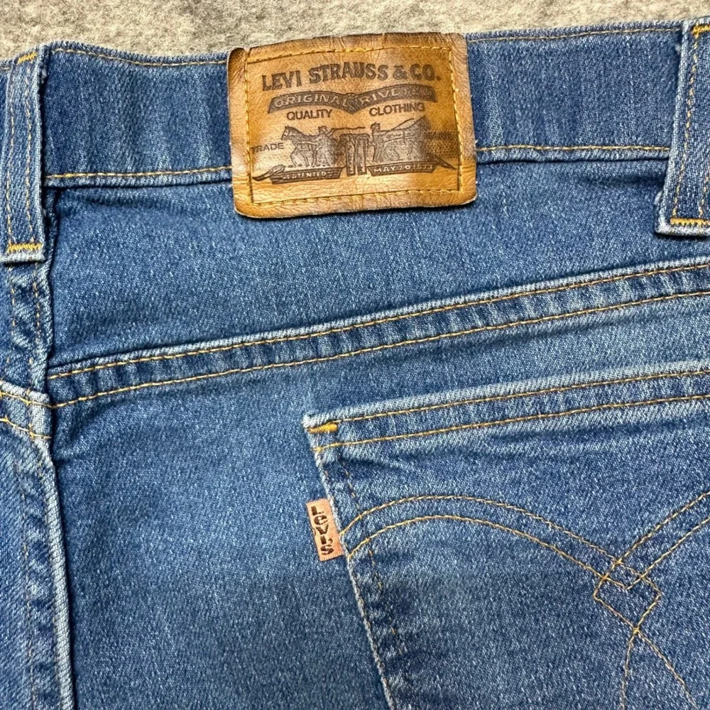 Vintage Levis Action Jeans Mens 42x30 Orange Tab Made in USA 90s Blue 4156B